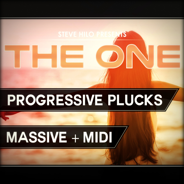 The ONE Series - THE ONE: Progressive Plucks Sample Packs Software GUI Artwork
