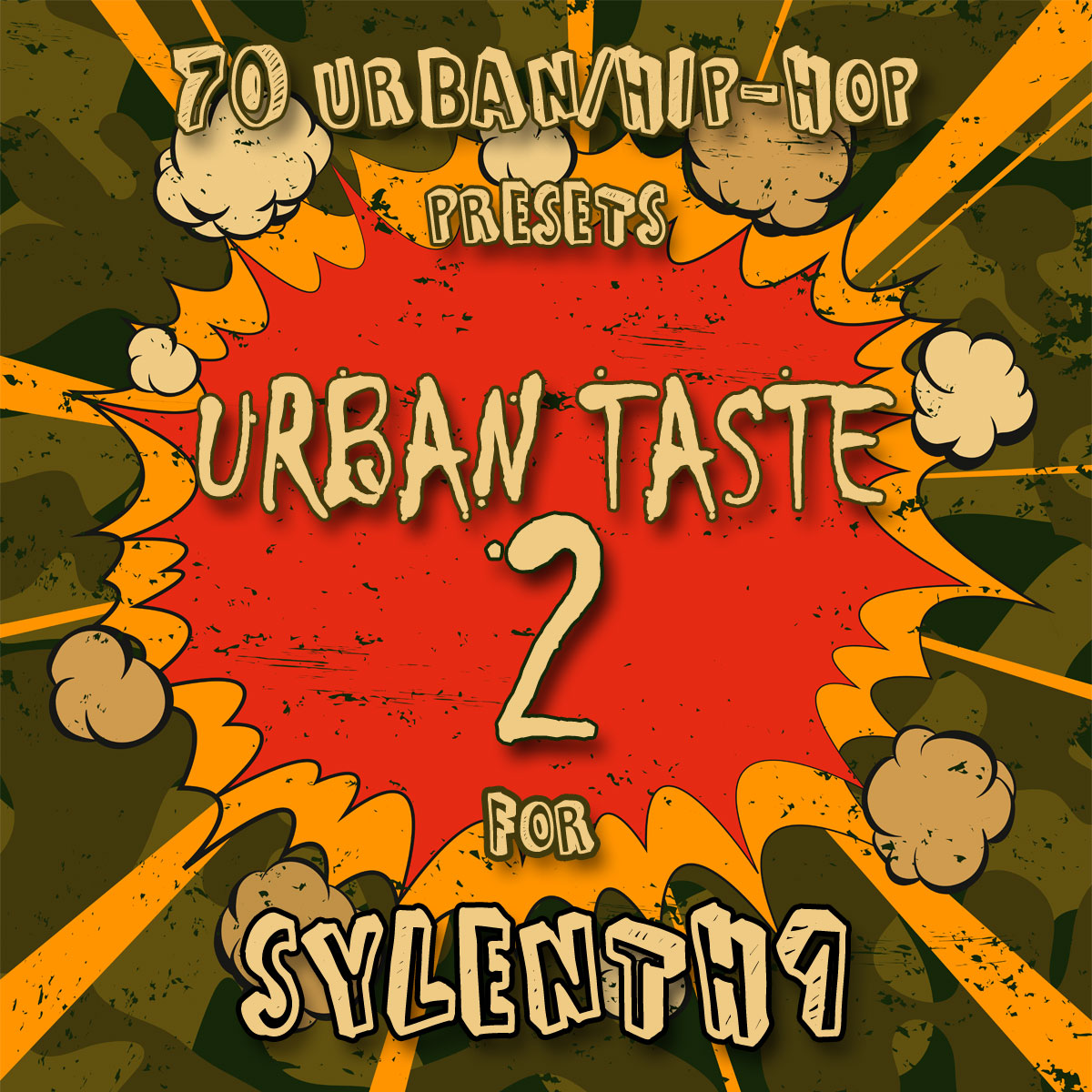 Red Sounds - Urban Taste 2 Sample Packs Software GUI Artwork