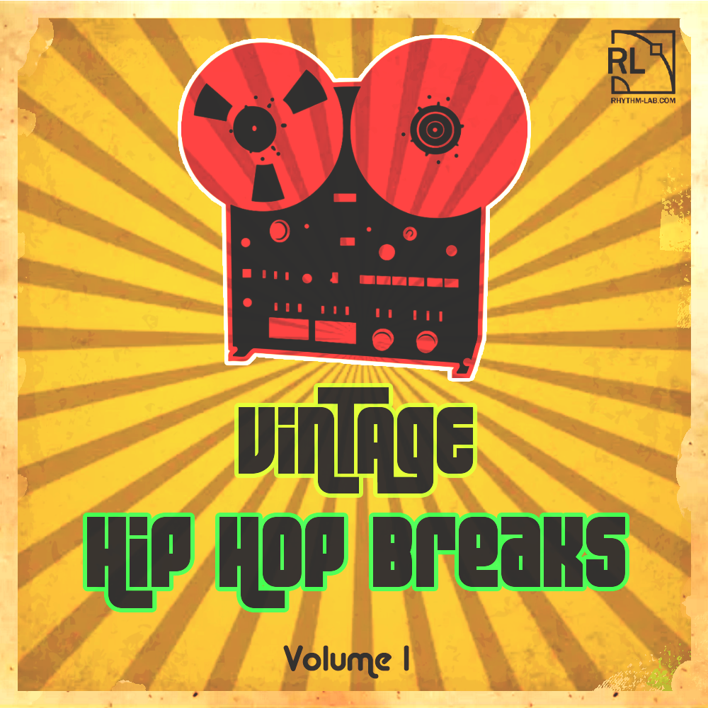Rhythm Lab - Vintage Hip Hop Breaks Vol.1 Sample Packs Software GUI Artwork
